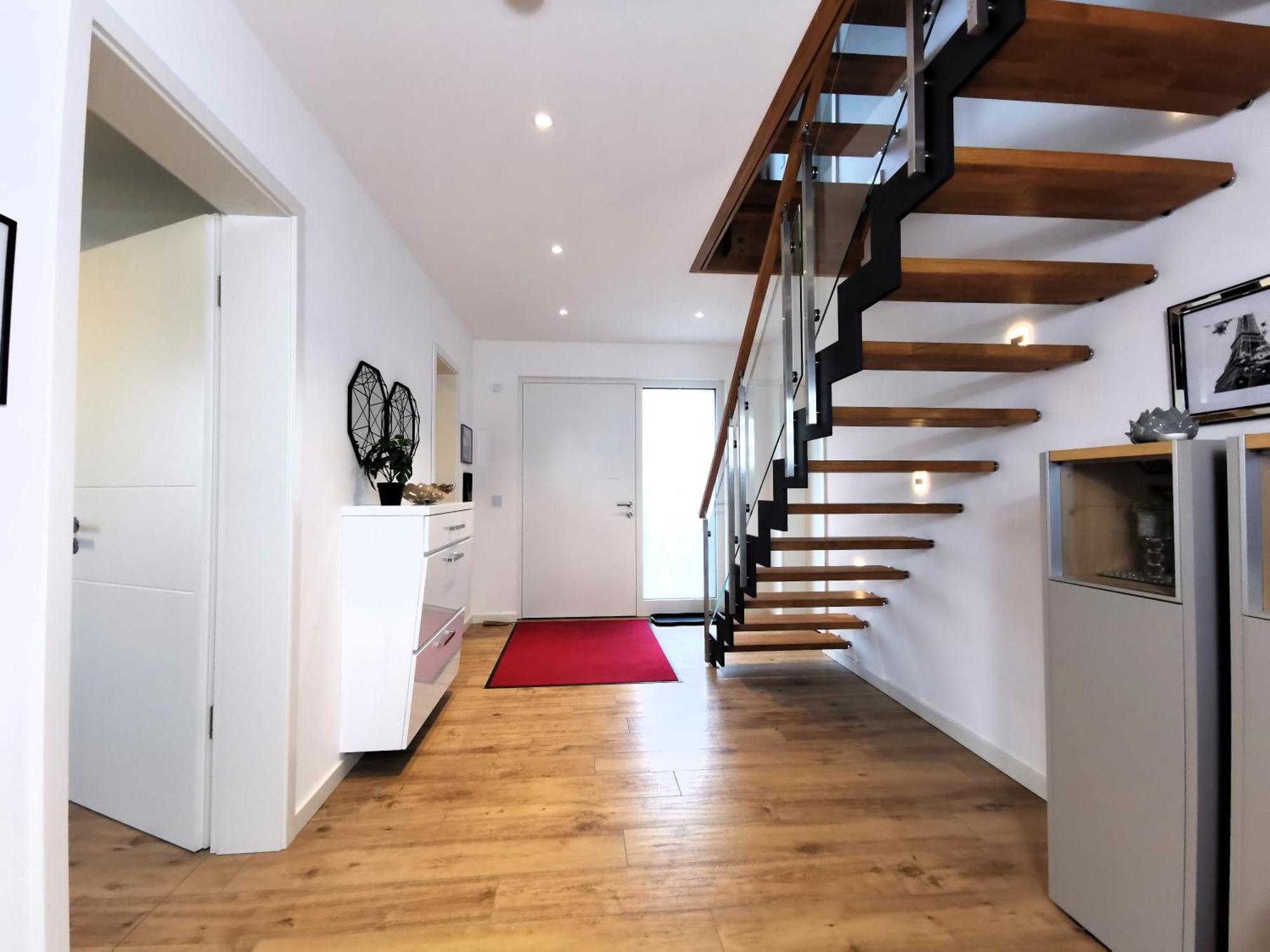 Bohnapartments Luxury Villa Berlin - 210Qm - Wintergarten - Kamin - 4 Kostenlose Parkplaetze - 6 Schlafzimmer - Neubau - Luxusausstattung Birkenwerder Kültér fotó